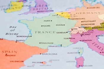 La longueur et la largeur de la France 